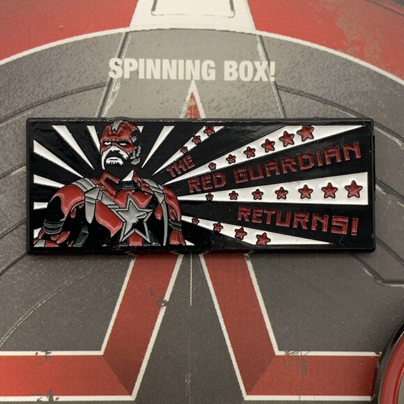 Marvel Red Guardian Enamel 5 Pin Set - Picture 7 of 9